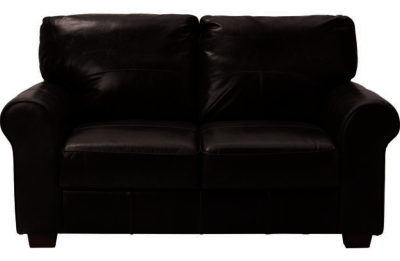 Heart of House Salisbury Regular Leather Sofa - Chocolate